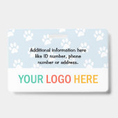 Tierpflege Veterinärmedizinischer Mitarbeiter im F Ausweis (Rückseite)