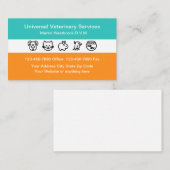 Tierpflege Visitenkarte (Vorne/Hinten)