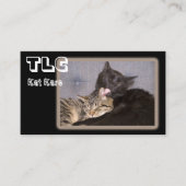 Tierpflegeberuf Bruderly-Liebe-Foto Visitenkarte (Vorderseite)