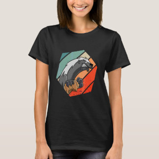Tierpfleger Bienenstöcke Retro Hexa Tierpfleger Ho T-Shirt