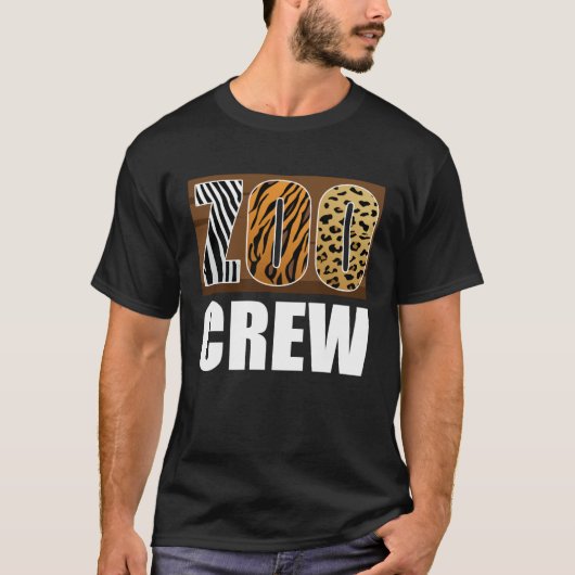 Tierpfleger der Zoocrew T-Shirt (Vorderseite)