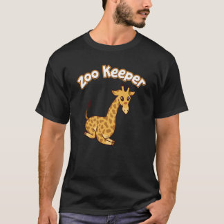 Tierpfleger Giraffe Safari Tier T-Shirt