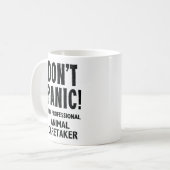 Tierpfleger Kaffeetasse (Vorderseite Links)