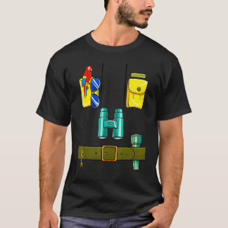 Tierpfleger-Kostüm Halloween DIY Dschungel Safari  T-Shirt