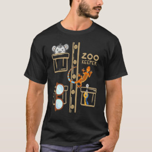 Tierpfleger-Kostüm Halloween Dschungel-Entdecker T-Shirt