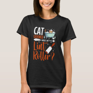 Tierpfleger Professioneller Katzenpfleger Furologe T-Shirt