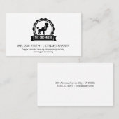 Tierpfleger | Reinigungsmittel Visitenkarte (Vorne/Hinten)