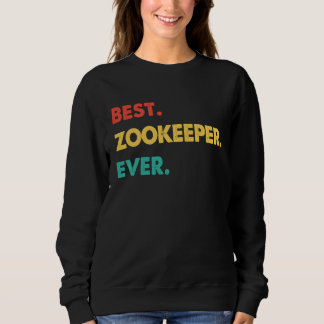 Tierpfleger Retro Bester Tierpfleger Aller Zeiten Sweatshirt