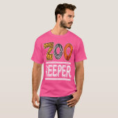 Tierpfleger Safari-Tier Junge T-Shirt (Vorne ganz)