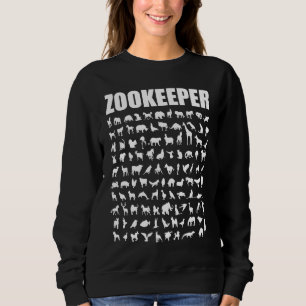 Tierpfleger Tierpfleger sagt Zoo Pfleger Sweatshirt