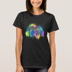 Tierpfleger-Wildlife-Tierliebhaber-Zebra-Pferd-Abs T-Shirt