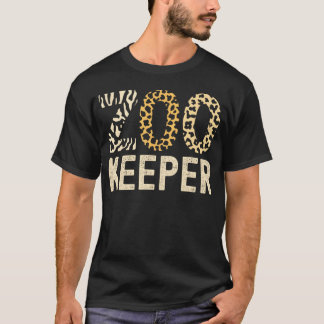 Tierpfleger Zoo Tiere Safari Tierpfleger - Grafik T-Shirt
