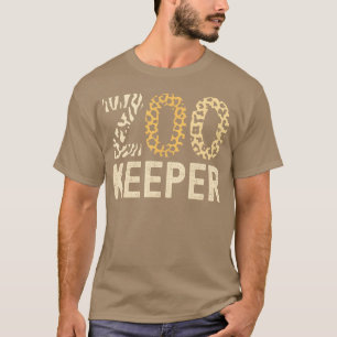 Tierpfleger Zoo Tiere Safari Zoo Wärter - einzigar T-Shirt