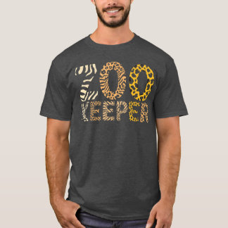Tierpfleger Zoo Tiere Safari Zoo Wärter T-Shirt