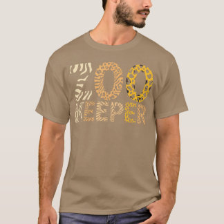 Tierpfleger Zoo Tiere Safari Zoo Wärter - vintage  T-Shirt