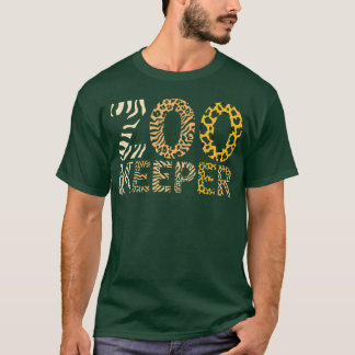 Tierpfleger Zoo Tiere Safari Zoo Wärter - vintage T-Shirt