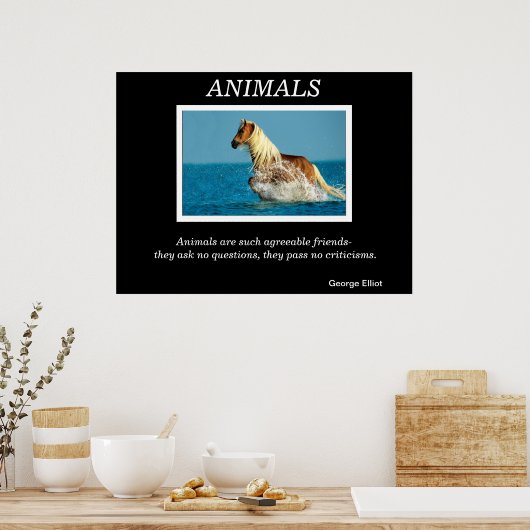 Tierposter 31 poster (Küche)