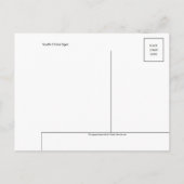 TierPostkarte Postkarte (Rückseite)