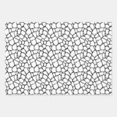 Tierpräparate Leopardenblätter Geschenkpapier Set (Vorderseite 3)