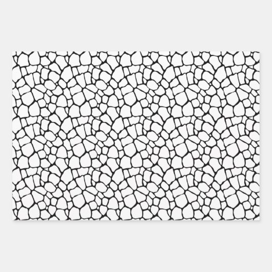 Tierpräparate Leopardenblätter Geschenkpapier Set (Vorderseite 3)