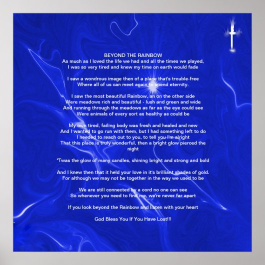 TIERPRAYER NACH VERLUST POSTER (Vorne)