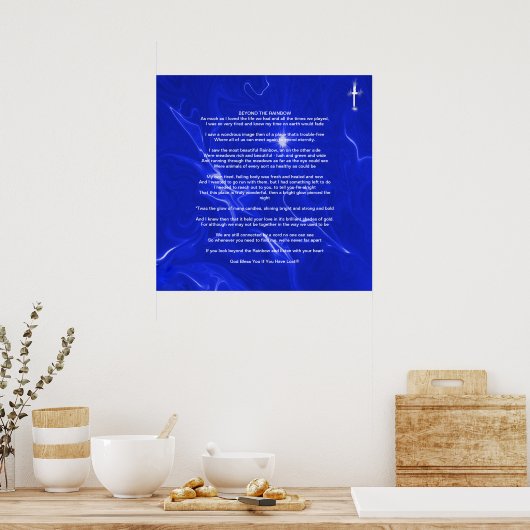 TIERPRAYER NACH VERLUST POSTER (Küche)