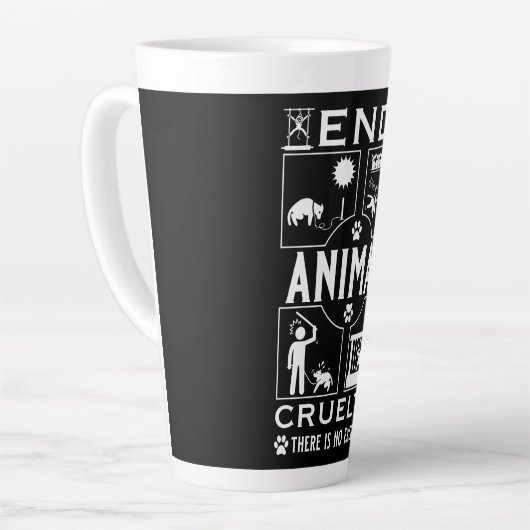 Tierquälerei Milchtasse (Linke Ecke)