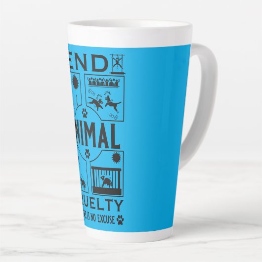 Tierquälerei Milchtasse (Rechte Ecke)