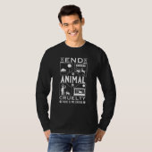 Tierquälerei T-Shirt (Vorne ganz)
