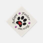 Tierquellenpapier Napkins Serviette (Ecke)