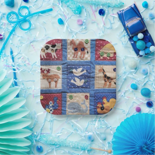 Tierquiltierdesign Pappteller (Party)
