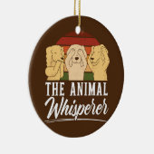 Tierquisperer Tierarzt Keramik Ornament (Rechts)