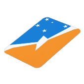Tierra del Fuego argentinische Provinz Magnet (Linke Seite)