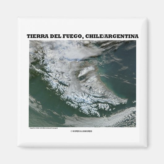 Tierra Del Fuego Chile/Argentinien (Picture Earth) Magnet (Vorne)