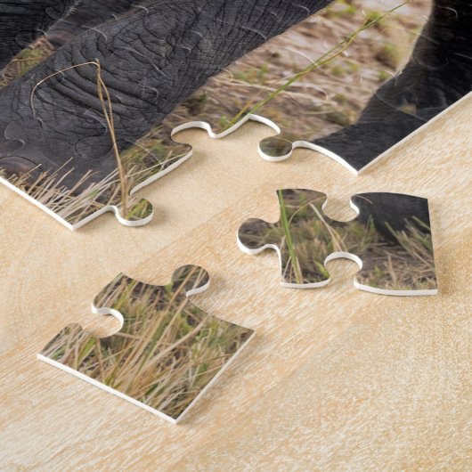 Tierrätsel Mutter und Tier Elefant Pho Puzzle (Seite)