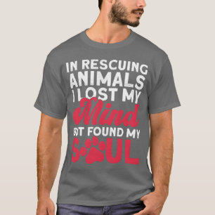 Tierrechtsaktivist Tierheim Tierfreund T-Shirt