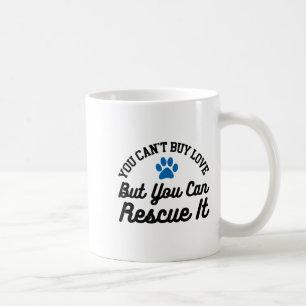 Tierrettung, die man nicht kaufen kann, aber man k kaffeetasse