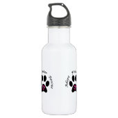 Tierrettung Edelstahlflasche (Rückseite)