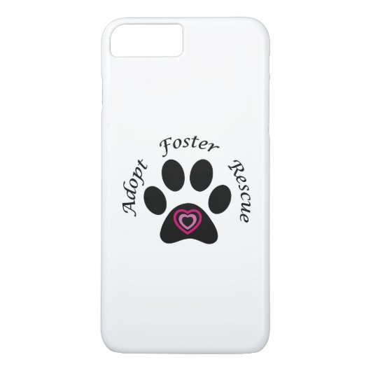 Tierrettung iPhone 7 Plusfall Case-Mate iPhone Hülle (Rückseite)