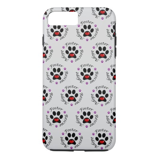 Tierrettung iPhone 7 starker Plusfall Case-Mate iPhone Hülle (Rückseite)