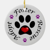 Tierrettung Keramikornament (Hinten)