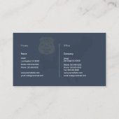 Tierrettung Visitenkarte (Rückseite)