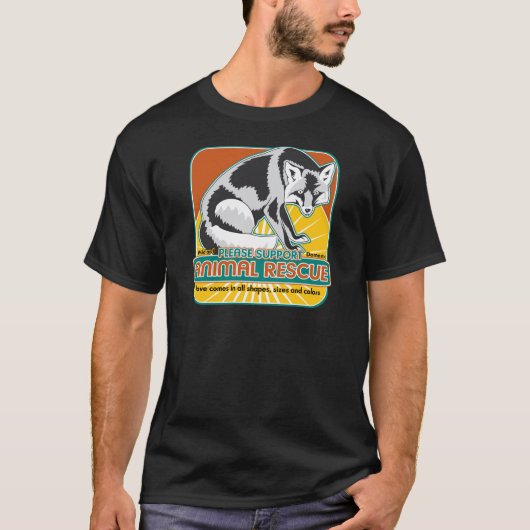 TierrettungFox T-Shirt (Vorderseite)