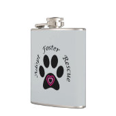 Tierrettungs-Flasche Flachmann (Links)