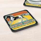 Tierrettungs-Pferd Untersetzer (Linke Seite)