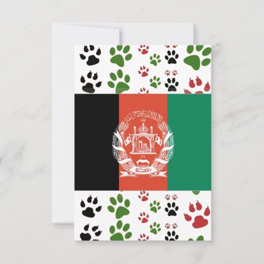 Tierrettungskarte 3.5" x 5" dankeskarte (Vorderseite)