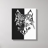 Tierrichtlinien 11x14" leinwanddruck (Vorderseite)