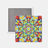 Tiers Kaleidoscope Magnet (Vorderseite/Rückseite)