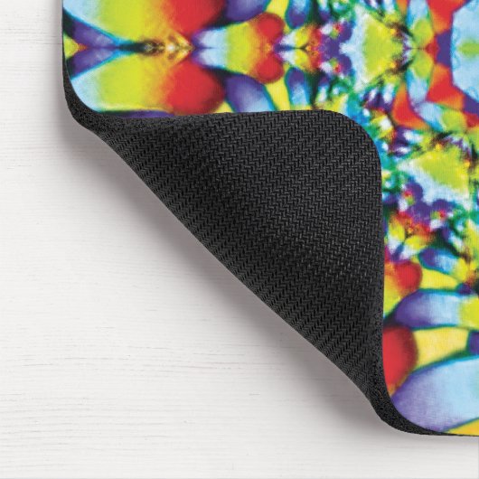 Tiers Kaleidoscope Mouse Pad Mousepad (Ecke)