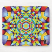 Tiers Kaleidoscope Mouse Pad Mousepad (Vorne)